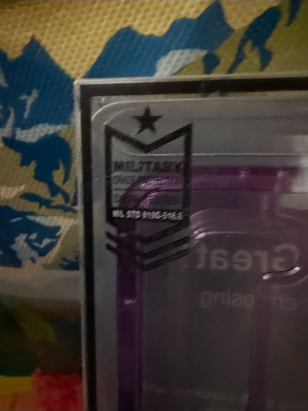 Samsung S21 Transparent Purple Phone Case